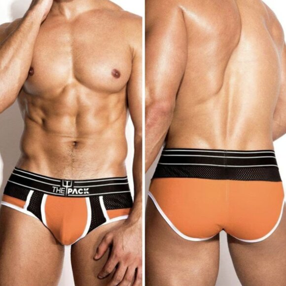 ThePack Briefs - Orange Block - Picture 2 of 6